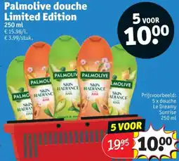 Kruidvat Palmolive douche Limited Edition aanbieding