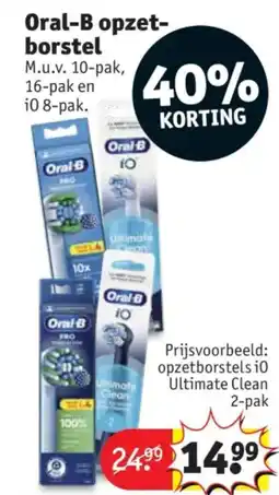 Kruidvat Oral-B opzetborstel aanbieding