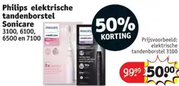 Kruidvat Philips elektrische tandenborstel Sonicare aanbieding