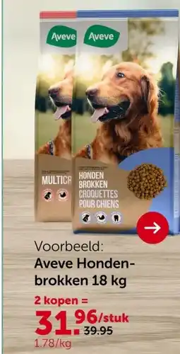 AVEVE Aveve Honden- brokken 18 kg aanbieding