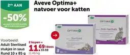 AVEVE Adult Sterilised stukjes in saus Round 10 x 85 g aanbieding