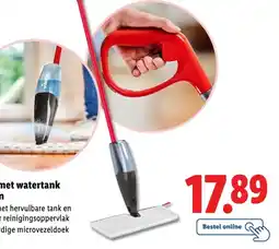 Lidl vileda Vloerwisser met watertank Spray & Clean aanbieding