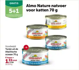 AVEVE Tonijn uit de Atlantische oceaan 70 g aanbieding