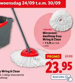 Lidl vileda Reinigingsset Easy Wring & Clean aanbieding
