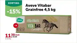 AVEVE Aveve Vitabar Grainfree 4,5 kg aanbieding
