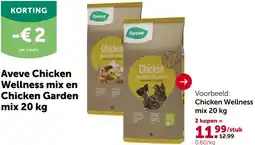 AVEVE Chicken Wellness mix 20 kg aanbieding