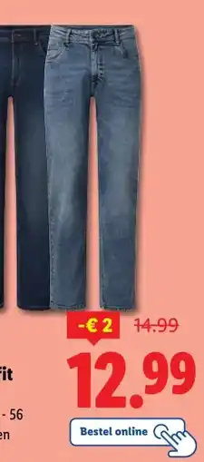 Lidl esmaraⓇ Straight fit jeans aanbieding