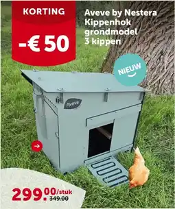 AVEVE Aveve by Nestera Kippenhok grondmodel 3 kippen aanbieding