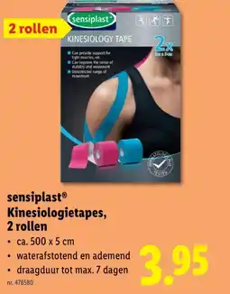 Lidl sensiplastⓇ Kinesiologietapes, 2 rollen aanbieding