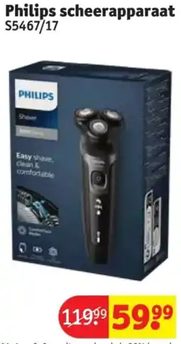 Kruidvat Philips scheerapparaat S5467/17 aanbieding