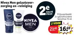 Kruidvat Nivea Men Gelaatsverzorging en Reiniging aanbieding