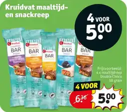 Kruidvat Kruidvat maaltijd- en snackreep aanbieding