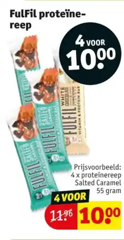 Kruidvat FulFil proteïne- reep aanbieding