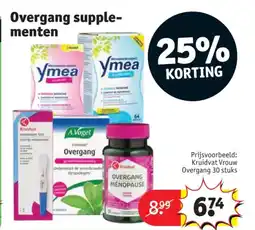 Kruidvat Overgang supple- menten aanbieding
