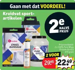 Kruidvat Kruidvat sport- artikelen aanbieding