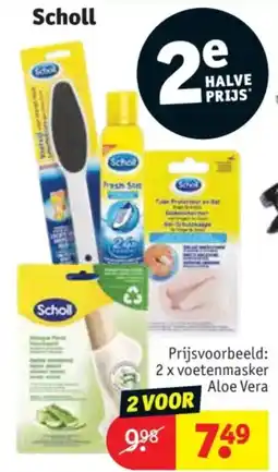 Kruidvat Scholl aanbieding