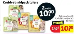 Kruidvat Kruidvat midpack luiers aanbieding