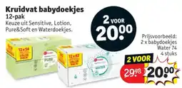 Kruidvat Kruidvat babydoekjes aanbieding