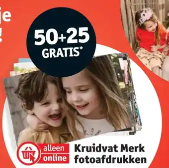 Kruidvat Kruidvat Merk fotoafdrukken aanbieding