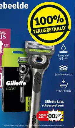 Kruidvat Gillette Labs scheersysteem aanbieding