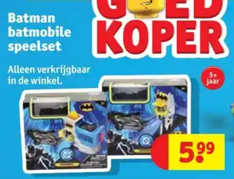 Kruidvat Batman batmobile speelset aanbieding