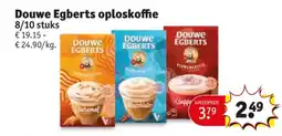 Kruidvat Douwe Egberts oploskoffie aanbieding