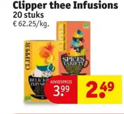 Kruidvat Clipper thee Infusions aanbieding