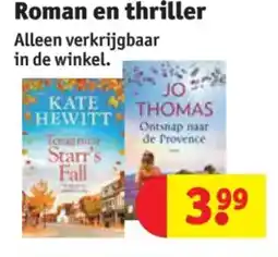 Kruidvat Roman en thriller aanbieding