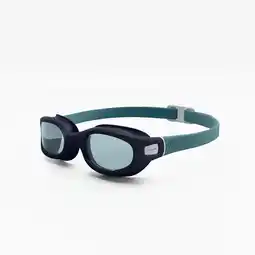 Decathlon Zwembril maat L - Soft groen getint turquoise aanbieding