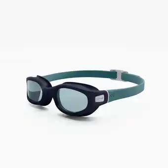 Decathlon Zwembril maat L - Soft groen getint turquoise aanbieding