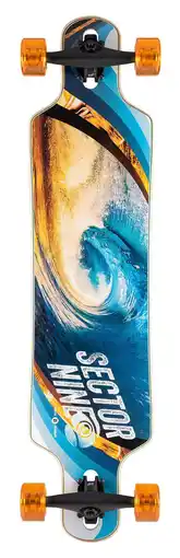 Decathlon Compleet Longboard Meridian Swirl aanbieding
