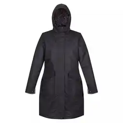 Decathlon Dames Romine Waterdichte Parka (Zwart) aanbieding