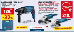 Hubo BOORHAMER GBH 2-21 aanbieding