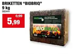 Hubo BioBriq houtbriketten 9kg aanbieding