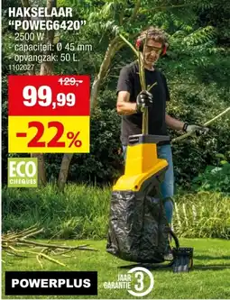 Hubo HAKSELAAR POWEG6420 2500 W aanbieding