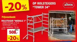Hubo Altrex RS Tower 34 stelling module 1 aanbieding