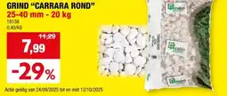 Hubo Carrara keien 25-40 mm 20kg wit aanbieding
