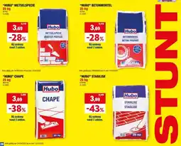Hubo Hubo chape 25kg aanbieding