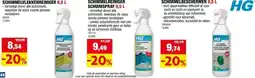 Hubo HG schimmelvlekkenreiniger 0,5l aanbieding