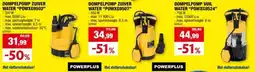 Hubo Powerplus POWXG9502 dompelpomp 350W zuiver water aanbieding