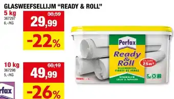 Hubo GLASWEEFSELLIJM READY & ROLL 10 kg aanbieding