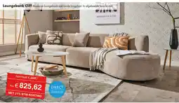 Woonsquare Loungebank Cliff aanbieding