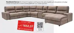 Woonsquare Hoekbank Denver aanbieding