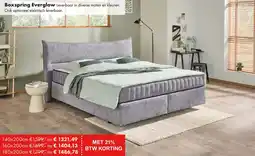 Woonsquare Boxspring Everglow aanbieding