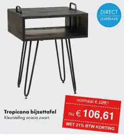 Woonsquare Tropicana bijzettafel aanbieding
