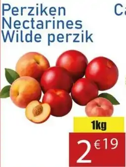 Tanger Markt Perziken Nectarines Wilde perzik aanbieding
