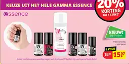 Kruidvat 4 x UV gellak aanbieding