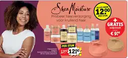 Kruidvat shampoo Coconut & Hibiscus Curl & Shine 384 ml + gratis scalp brush aanbieding