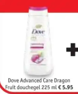 Kruidvat Dove Advanced Care Dragon Fruit douchegel 225 ml aanbieding