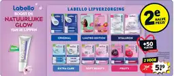 Kruidvat 2 x lippenbalsem Fruityshine Cherry 4.8 gram aanbieding